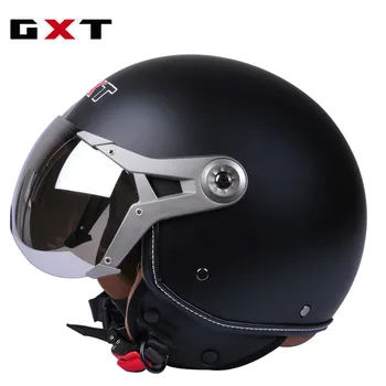 Новый Мотоциклетный шлем с откидной крышкой Cascos Para Moto 3/4 Jet Helmet Защитный Шлем для Скутера Ksak Dot Одобрен ЕЭК
