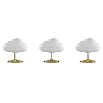 3X Clouds USB Настольная лампа, Увлажнитель воздуха, Электрический ультразвуковой ароматический диффузор Cool Mist Для комнатного ароматизатора