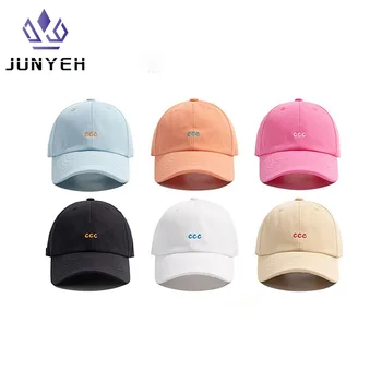 Кепки высшего качества для мужчин, женская бейсболка ярких цветов, высококачественные хлопчатобумажные шляпы с вышивкой, дорожная шляпа от солнца